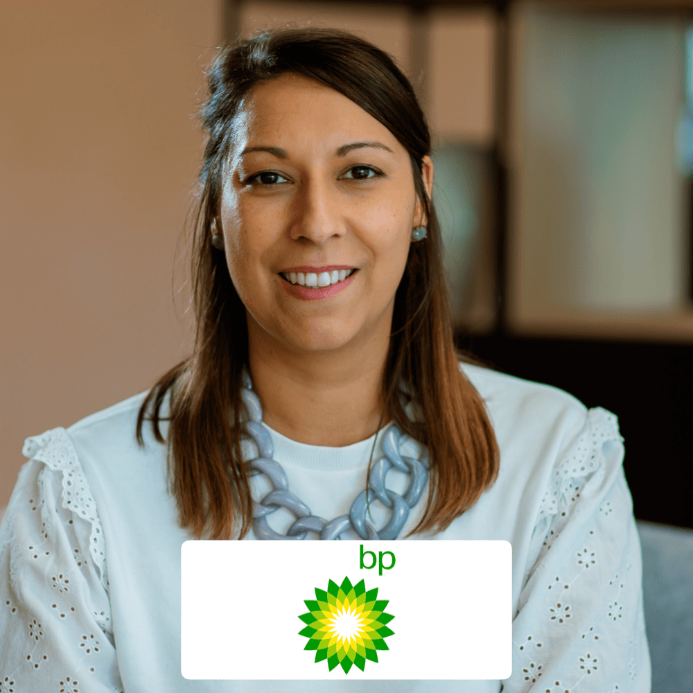 Natalia, our speaker from BP